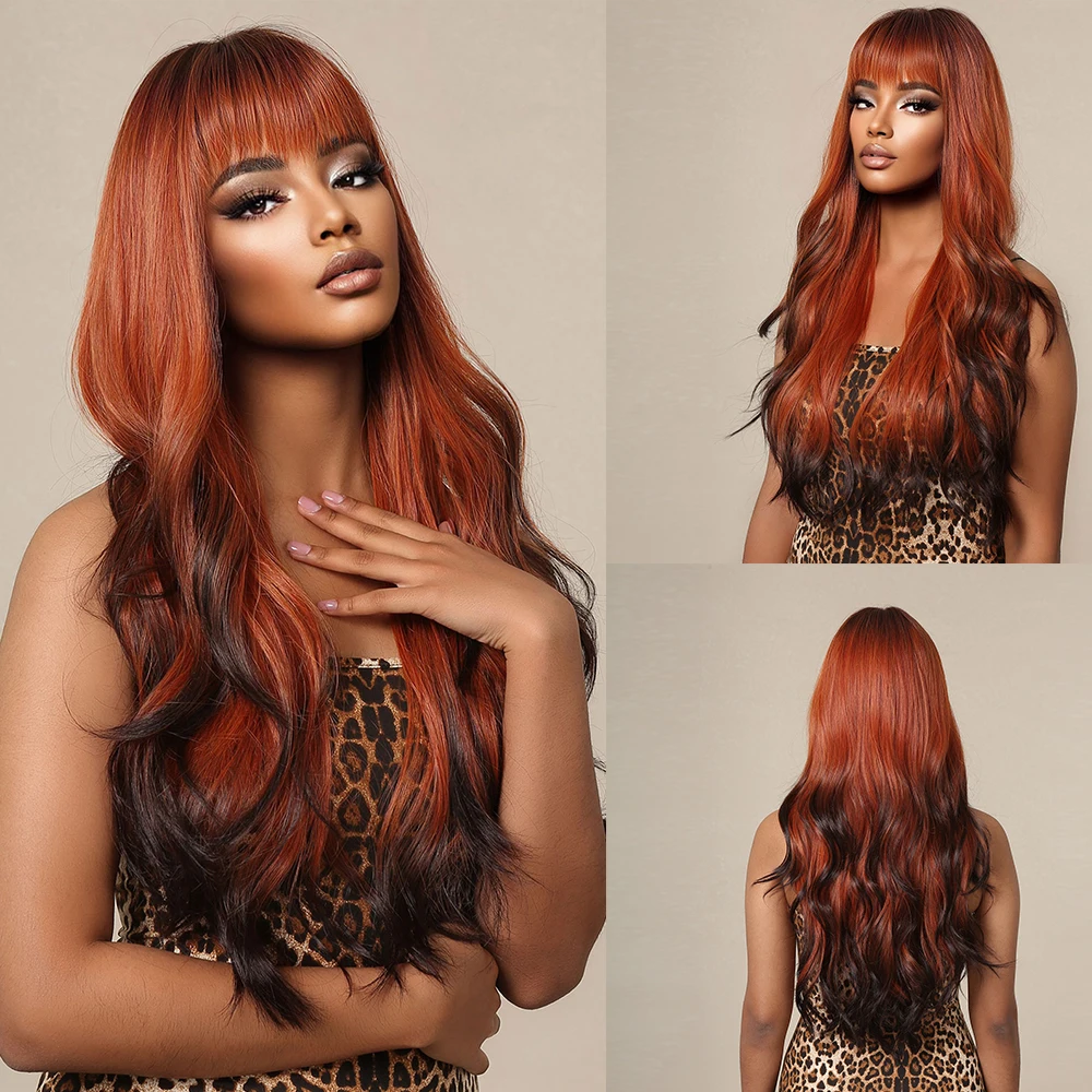 Long-Ombre-Copper-Brown-Body-Wave-Wigs-with-Bangs-for-Black-Women-Daily-Use-Party-Auburn