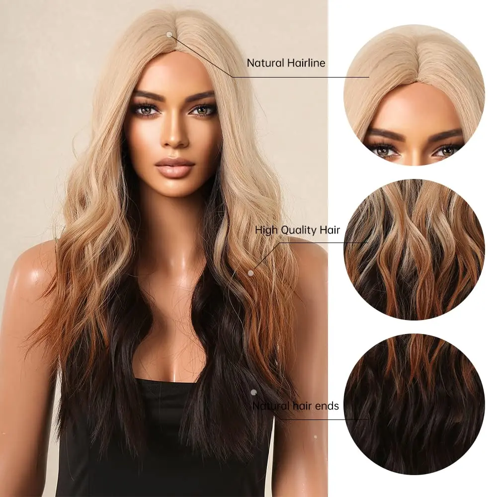 Ombre-Blonde-Long-Curly-Synthetic-Wigs-for-Women-Balayage-Beige-Auburn-Brunette-Layered-Natural-Wavy-Hair-1