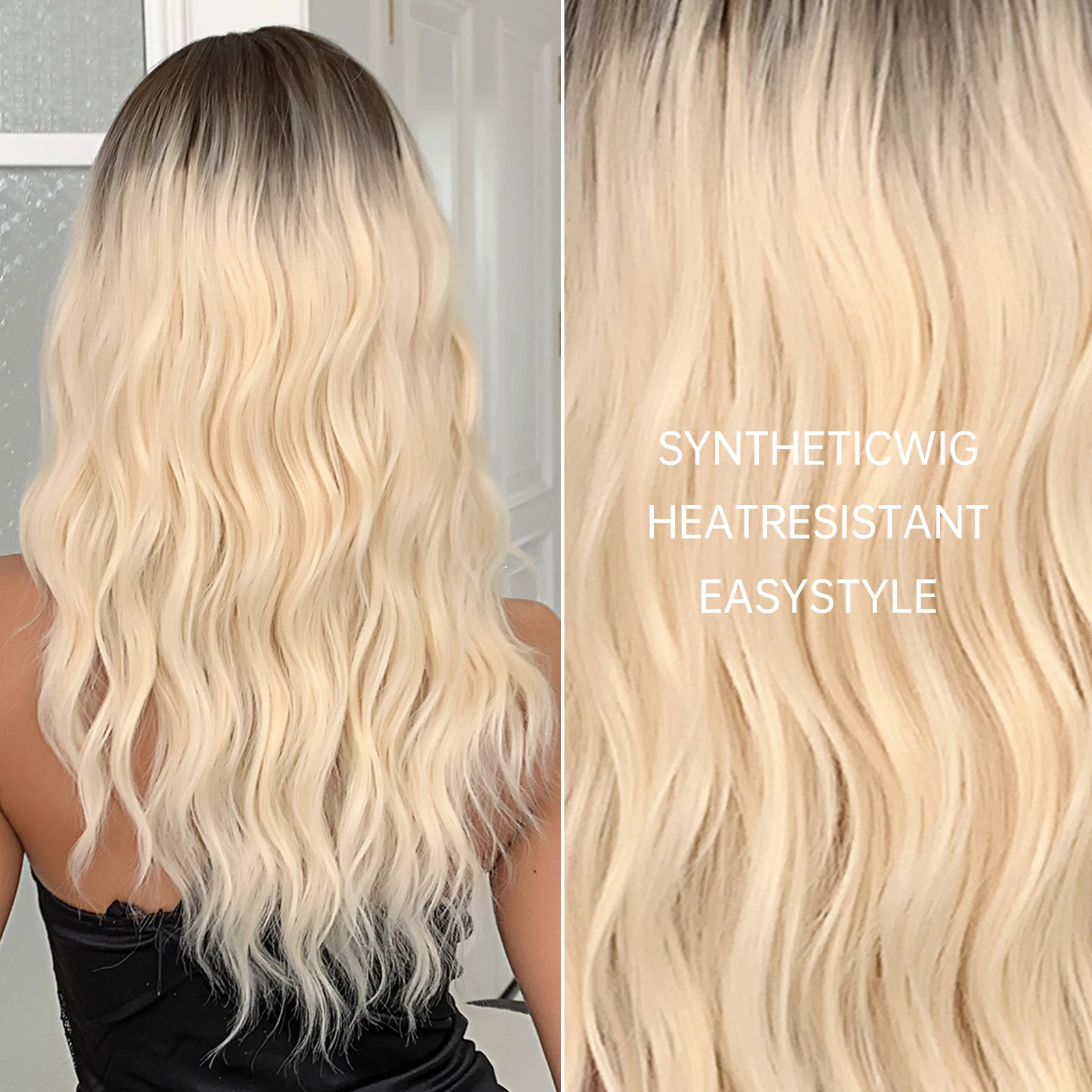 Ombre-Blonde-Long-Wavy-Hair-Wigs-with-Bangs-for-Women-Natural-Looking-Synthetic-Blonde-Wig-Daily-3