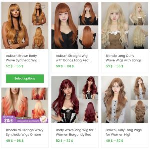 Long Wigs